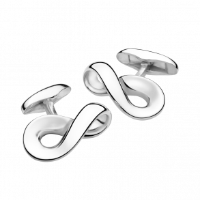 Georg Jensen: Infinity Manchetknapper - Slv - 3533817