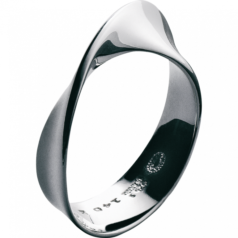 Georg Jensen: Mbius Ring - Slv - 20000306