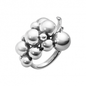 Georg Jensen: Moonlight Grapes Ring - Medium - Slv - 20000388
