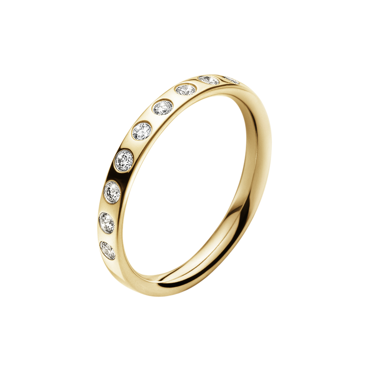 Georg Jensen: Magic Ring - 18 Karat Guld/Brillanter - 20000345