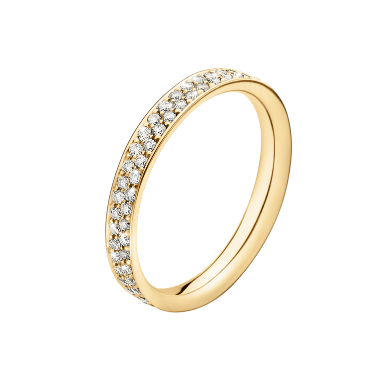 Georg Jensen: Magic Ring - Rdguld, Brillanter, Pav - 20000284