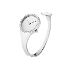 Georg Jensen Ure: VIVIANNA - 27 mm, kvarts, spejlskive, diamant krans