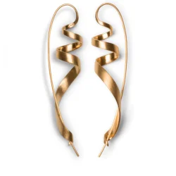 Jane Knig: Ringlet rering - MAT FORGYLDT Slv - 10013-G