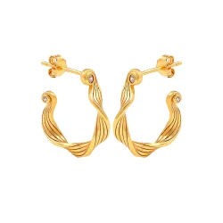 Hultquist: Audrey Hoops reringe - Forgyldt Slv - S08601G