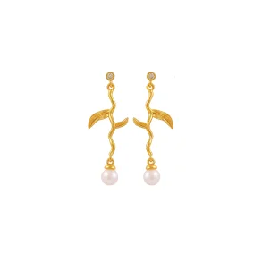 Hultquist: Marigold �reringe - Forgyldt S�lv - S08655G