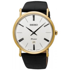 SEIKO: Classic Premier Herreur - 41mm - SKP396P1