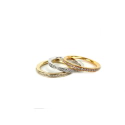 Guldbrandsen: Slice Ring - 14 KT. Guld &amp; Brillanter - GUR008-Y