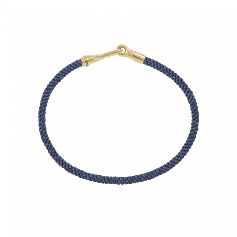 Ole Lynggaard: Life Armbnd Guld/Midnight - A3040-406
