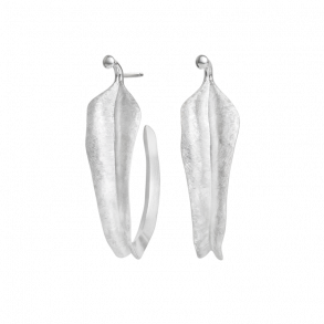 OLE LYNGGAARD COPENHAGEN: Leaves Creoler - rering - Store - Slv - A2870-301