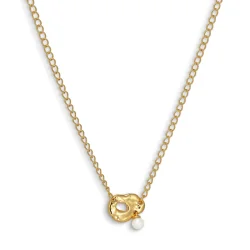 Jane Knig: Space halskde - FORGYLDT Sterlingslv - SN-AW23-G