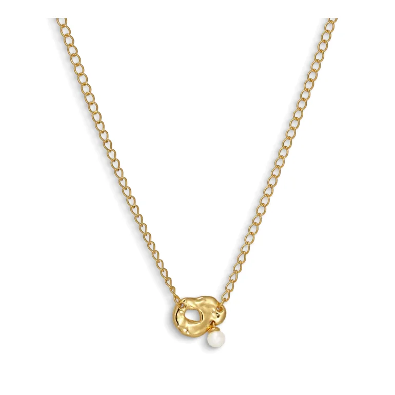 Jane Knig: Space halskde - FORGYLDT Sterlingslv - SN-AW23-G