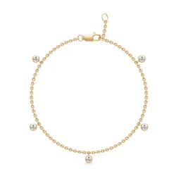 Julie Sandlau: Grace bracelet -  Forgyldt Slv Armbnd - BR336GDCZ