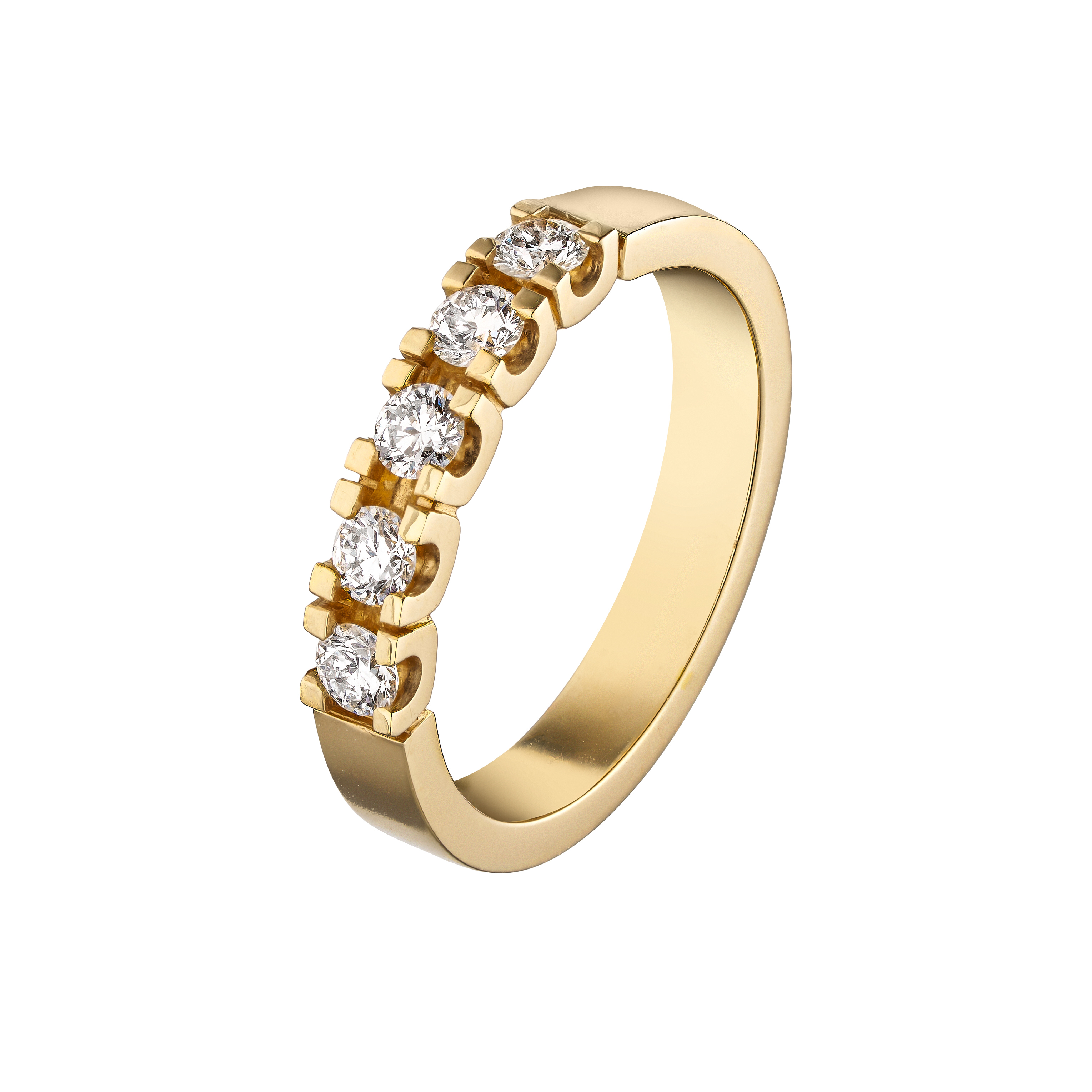 Guldbrandsen - Klassisk Alliance ring - Guld - Brillanter - Alli-0,10CT-YG 0,50 ct