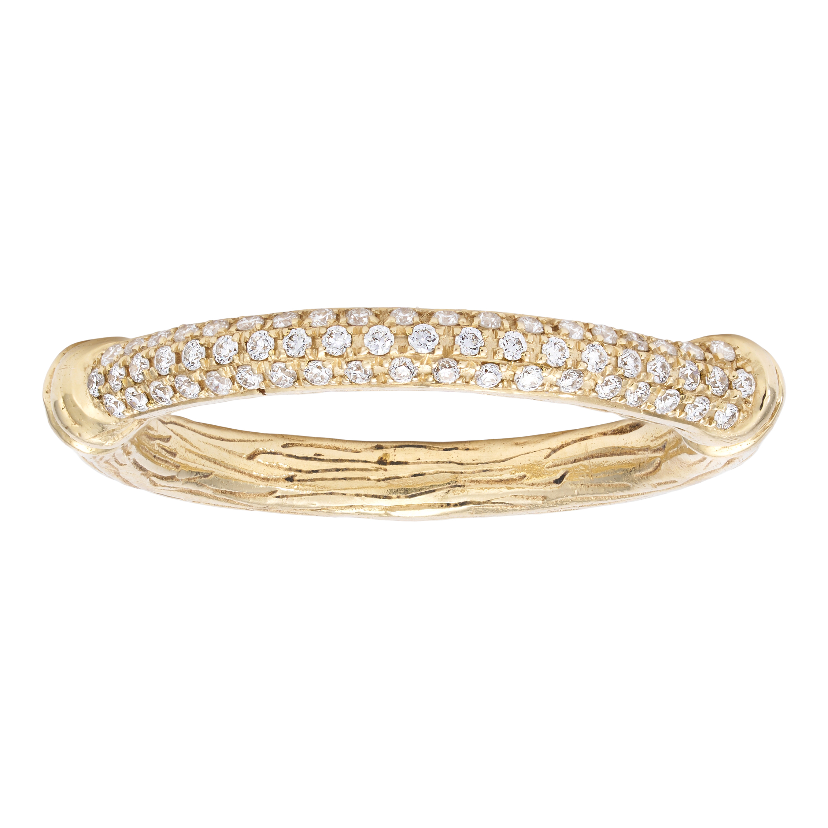 Guldbrandsen - Bamboo Ring - Guld & Brillanter - GUR087-YG 53