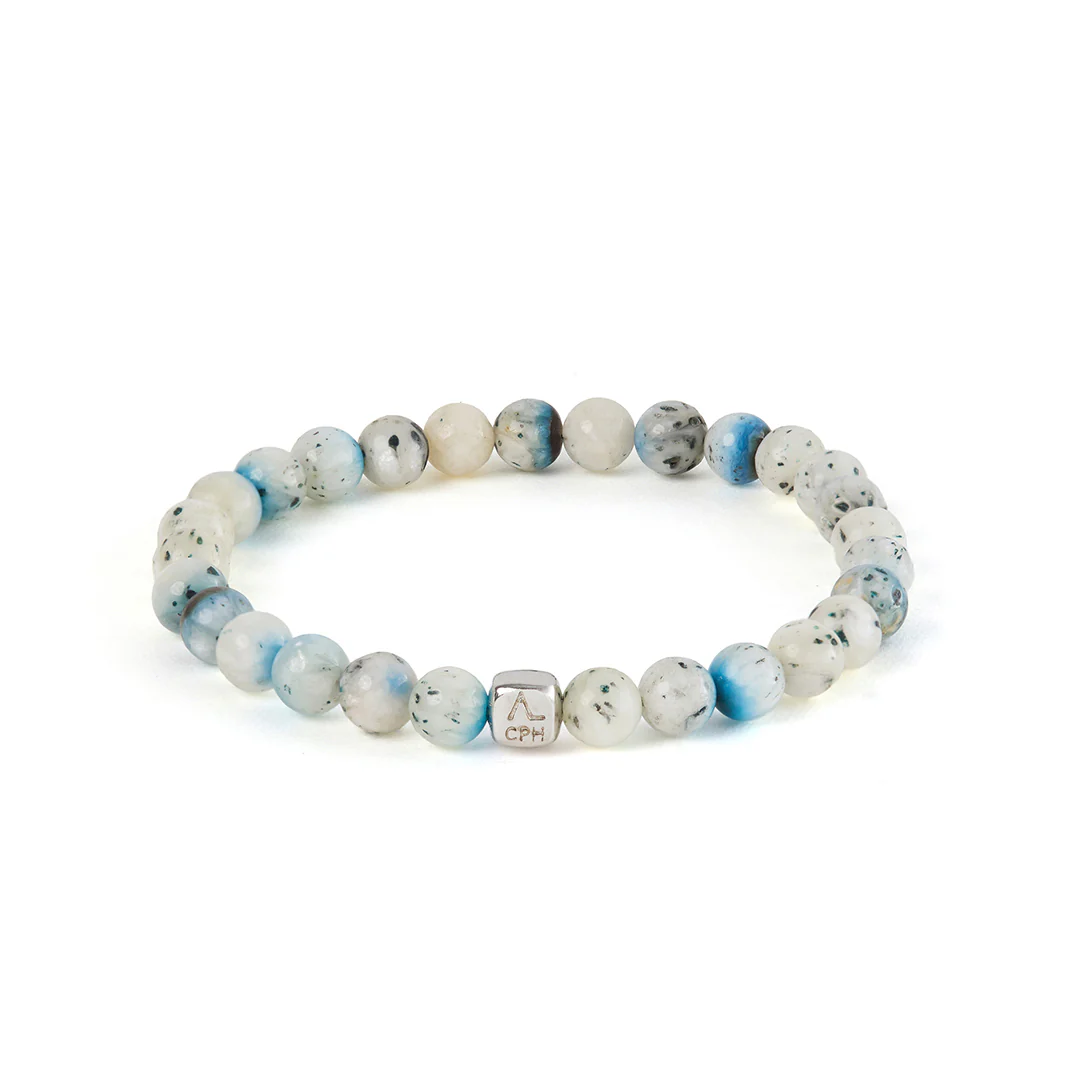 Alexander Lynggaard - ColorUp Blue Ice Glacierite armbånd (6mm) - C01270 Large (17,6 - 19,5 cm)