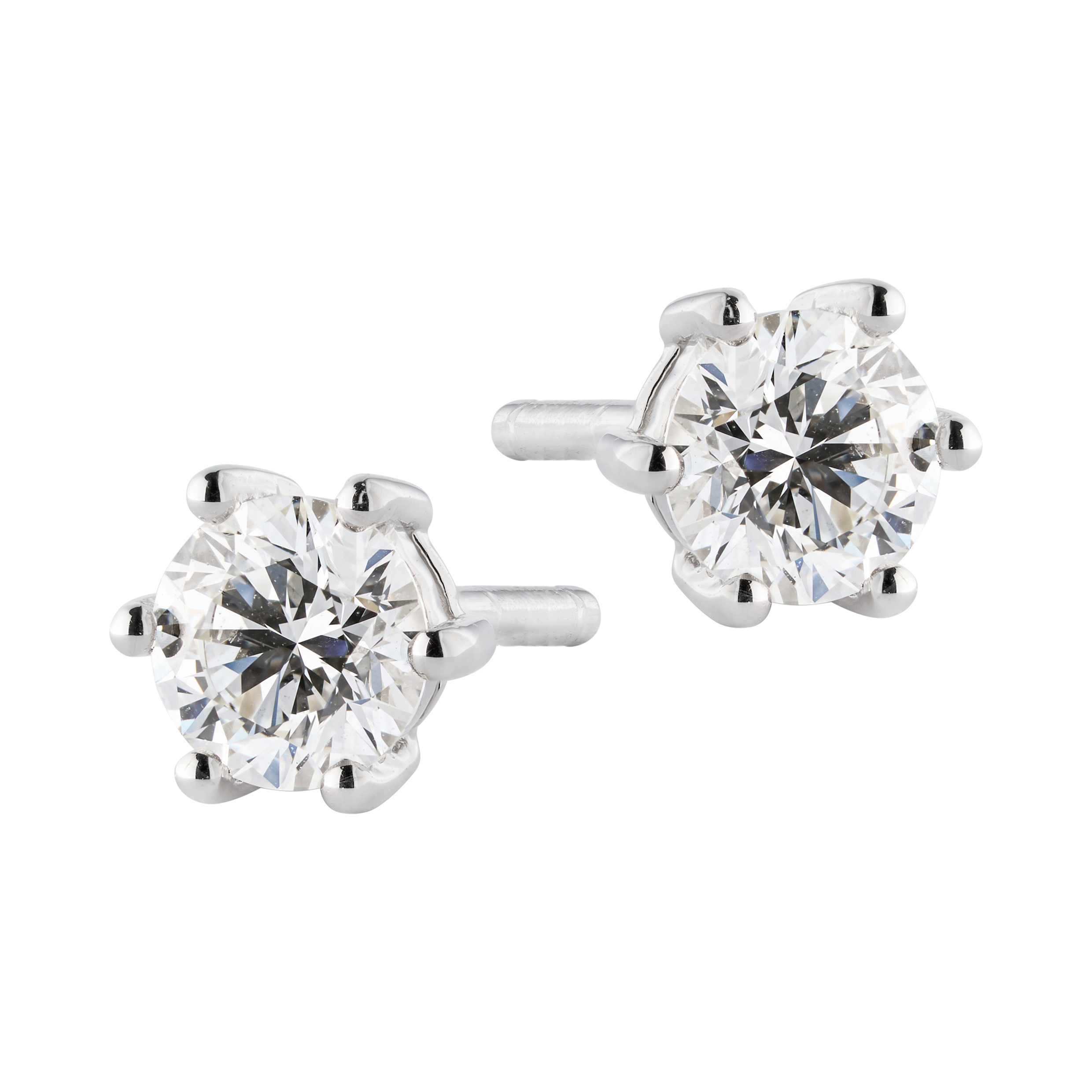 Guldbrandsen - Diamond Rock Ørestikker - Hvidguld - Brillant - GUE00097-WG 1x1,00ct, 2x0,50ct.