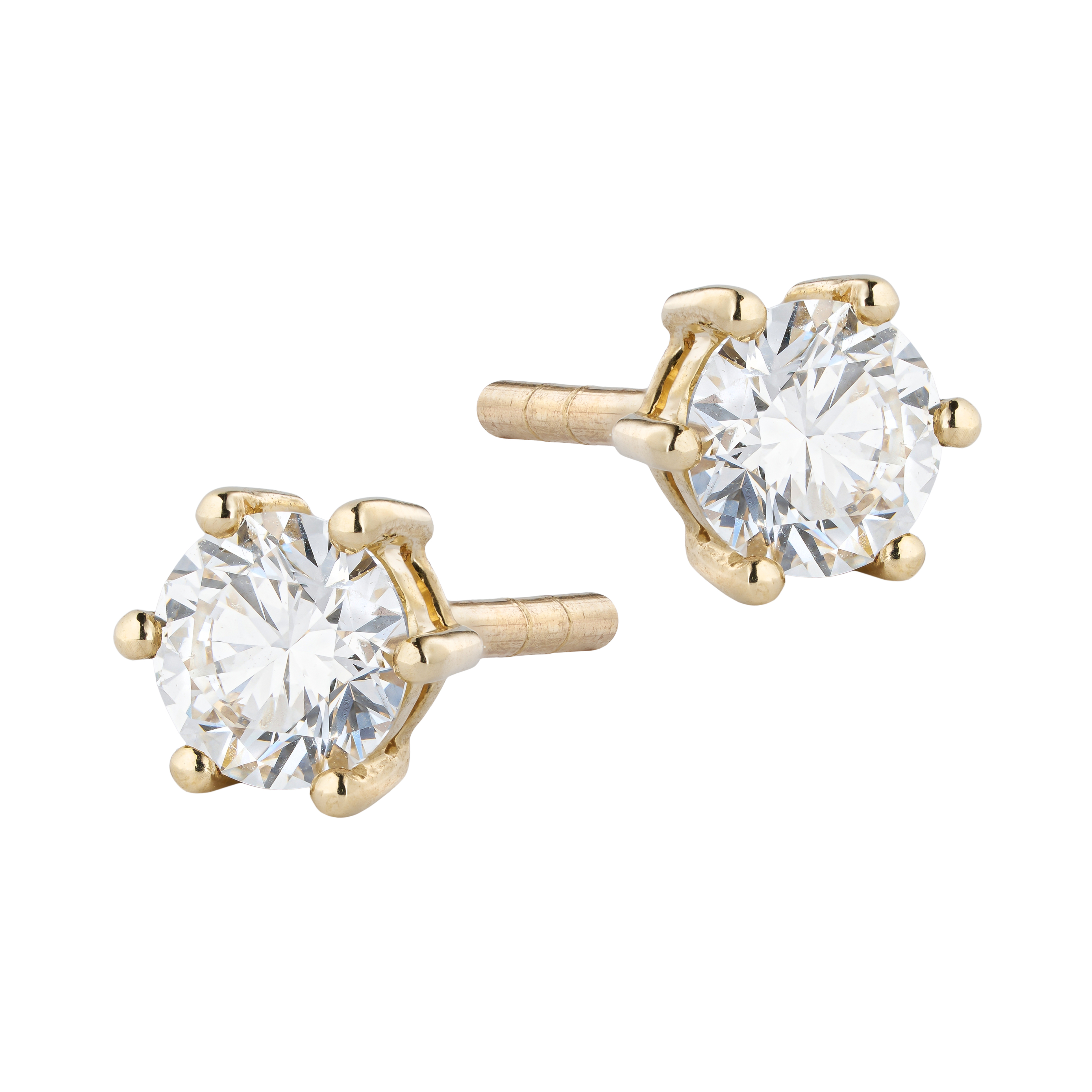 Guldbrandsen - Diamond Rock Ørestikker - Guld - Brillant - GUE00097 1x0,20ct, 2x0,10ct.