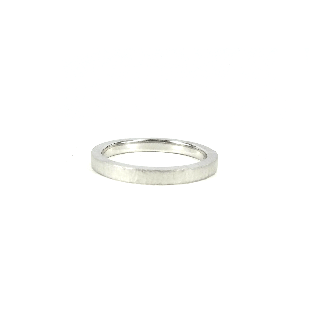 Guldbrandsen - Slice Ring Rustik - 14 KT. Hvidguld - GUR002-WG 55