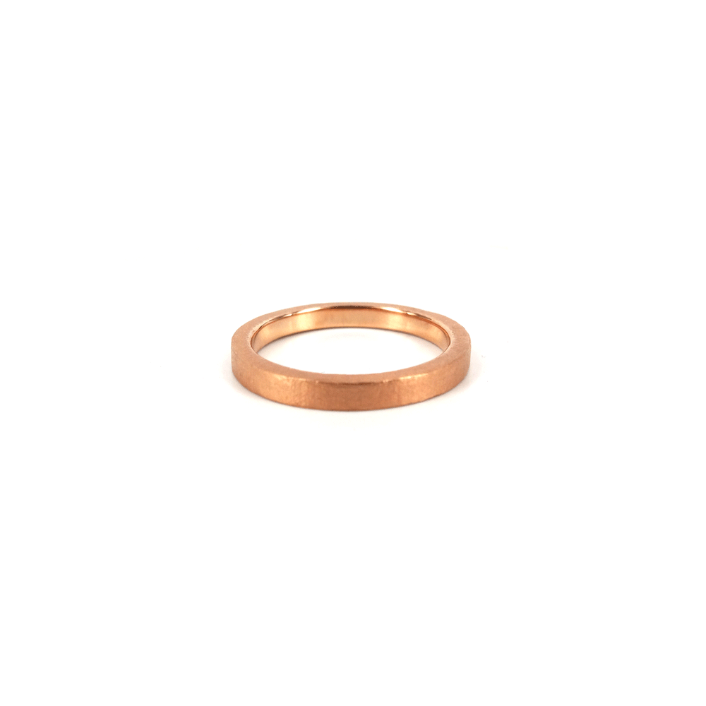 Guldbrandsen - Slice Ring Rustik - 14 KT. Rosaguld - GUR002-PG
