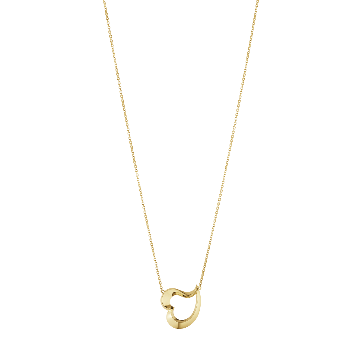 Georg Jensen: Hearts of Georg Jensen - Halskæde m. vedhæng - Guld - 20001068