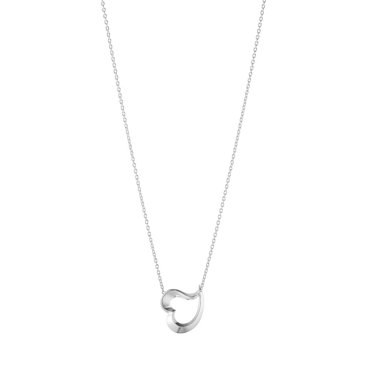 Georg Jensen - Hearts of Georg Jensen - Halskæde m. vedhæng - Sølv - 20001069