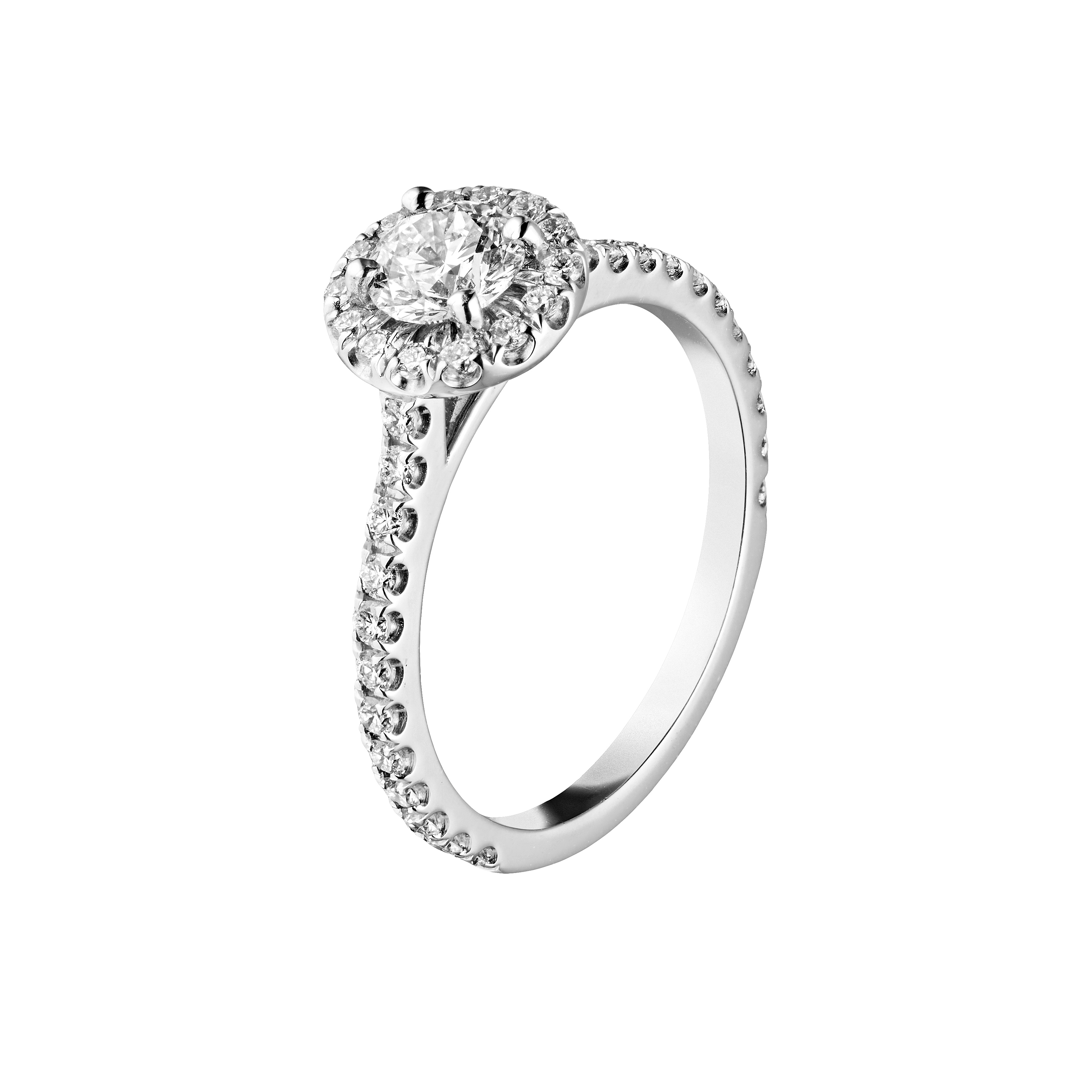 Guldbrandsen - Gloria roset ring - Hvidguld - Brillanter - ROSET-WG