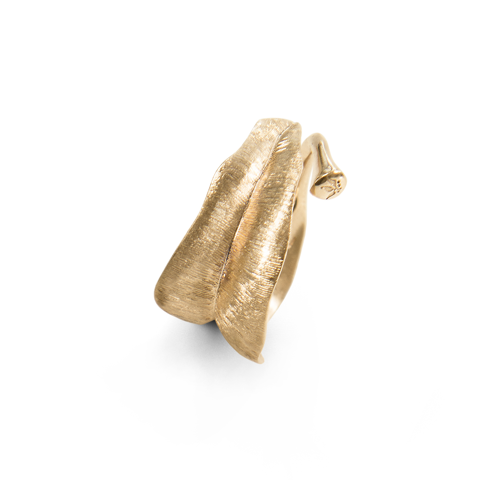 OLE LYNGGAARD COPENHAGEN - Leaves Ring, 18 Karat Rødguld - A3009-401 54