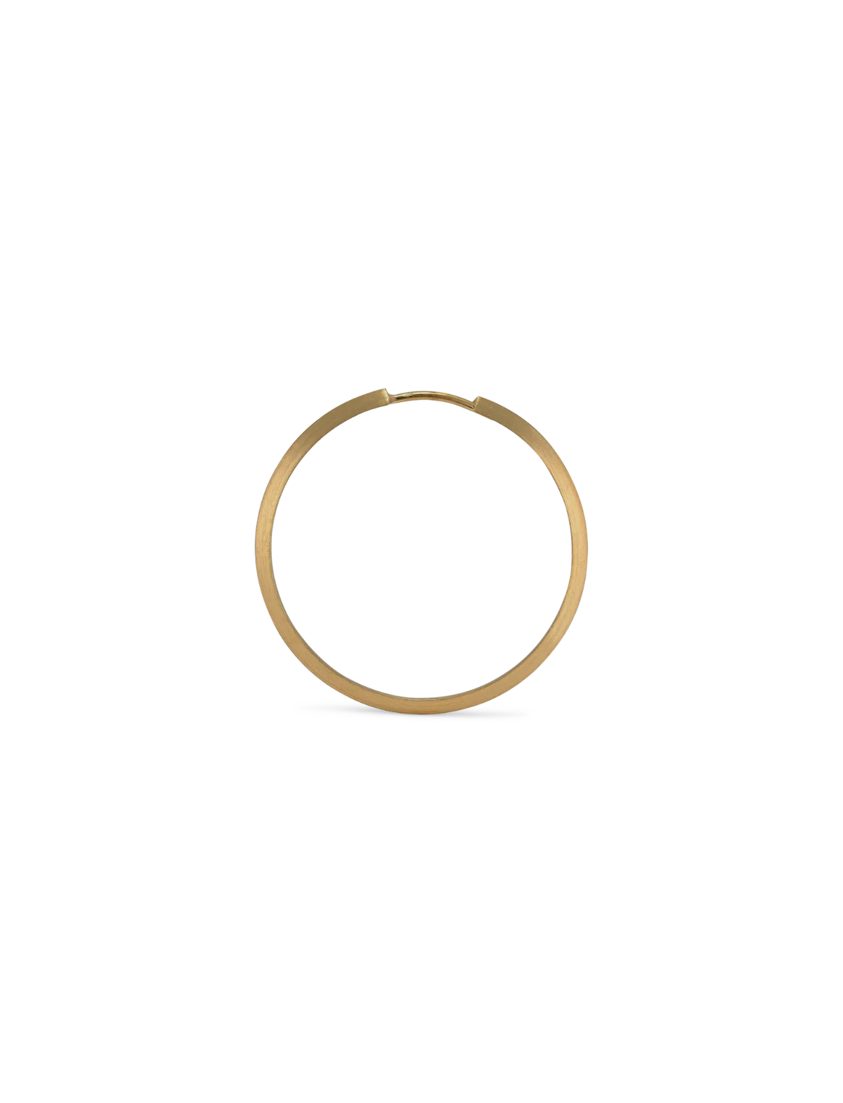 Jane Kønig - Midi Hoops Ørering - Forgyldt Sølv - MHE001-G