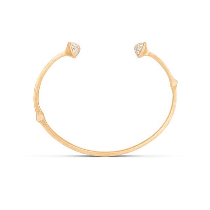 OLE LYNGGAARD COPENHAGEN - Nature Armring Med Diamanter, Satineret Guld -A3038-401