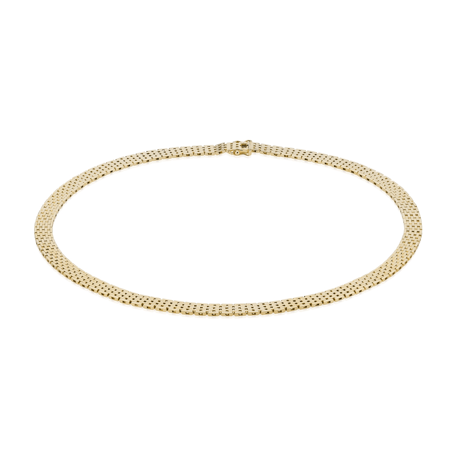 BNH - Murstens Halskæde - Guld - 14 KT - 7 rk - 45 cm