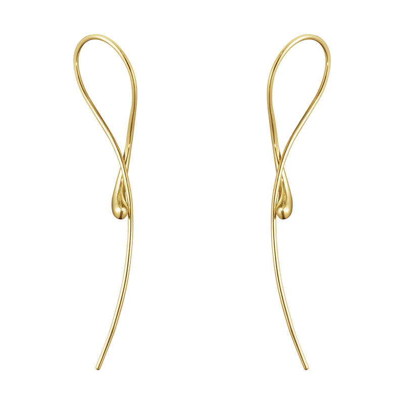 Georg Jensen - Mercy Twist Øreringe - Guld - 10017826