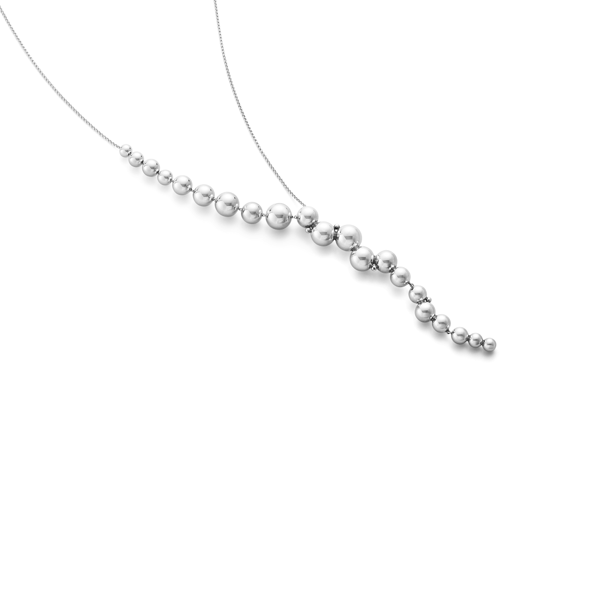 Georg Jensen - Moonlight Grapes Halskæde - Sølv - 10019041