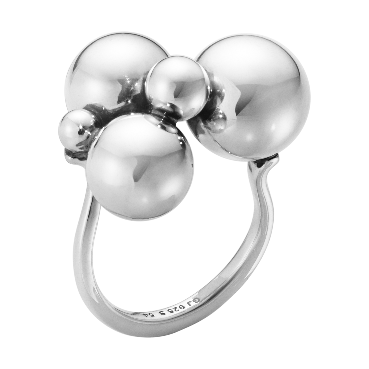 Georg Jensen - Moonlight Grapes Ring - Sølv - 20000660 57