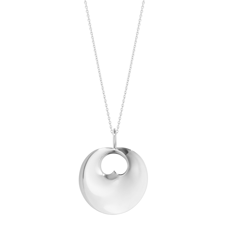 Georg Jensen - Hearts of GJ, Halskæde, Vedhæng, Stor, Sølv, 3536443