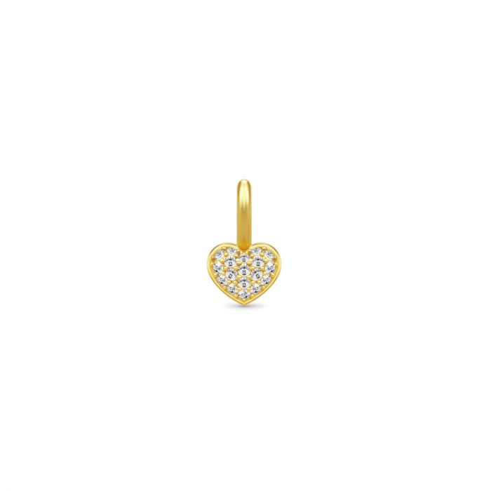 Julie Sandlau - Love Pure Heart Baby- Vedhæng - Guldbelagt - PD160GDCZ