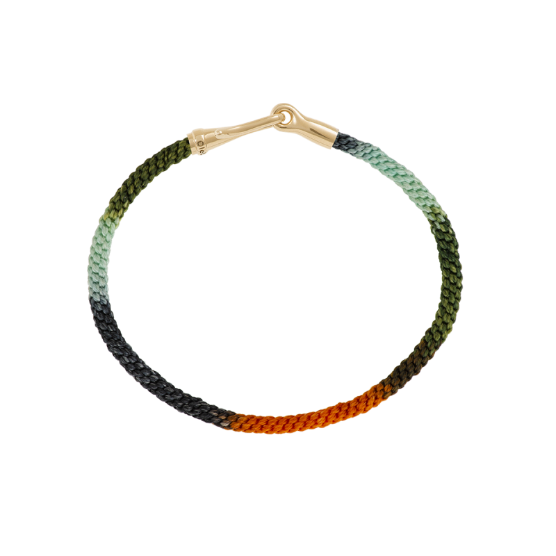 OLE LYNGGAARD COPENHAGEN - Life Armbånd Guld/Tropic - A3040-412 17 cm