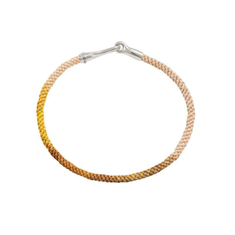 OLE LYNGGAARD COPENHAGEN: Life Armbånd Sølv/Golden Day - A3040-303 19 cm