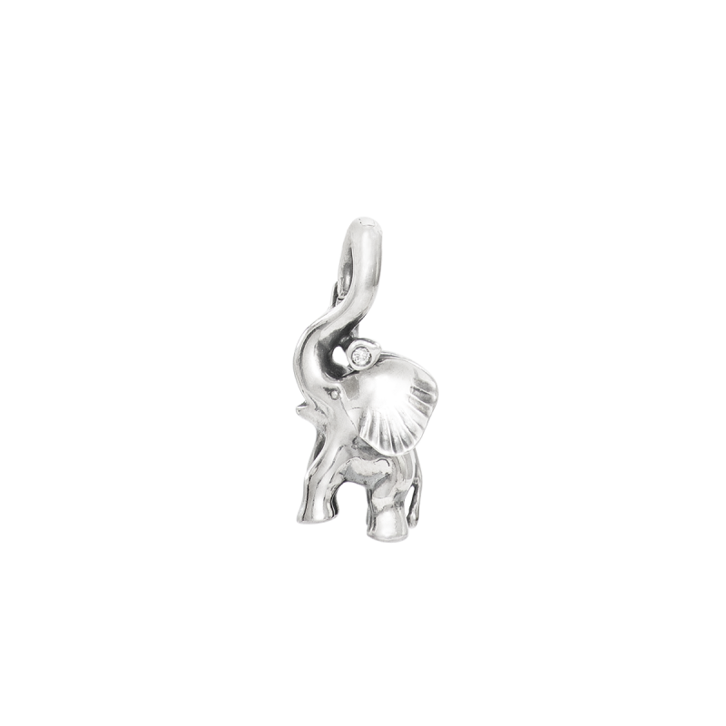 OLE LYNGGAARD COPENHAGEN - Elephant Vedhæng/Charm Sølv - A1383-301