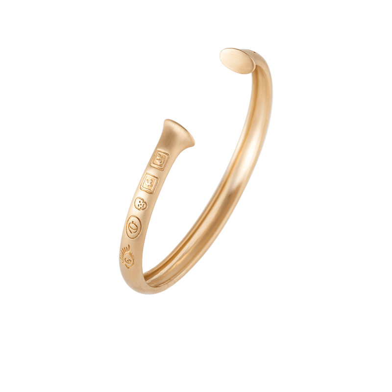 OLE LYNGGAARD COPENHAGEN - Julius Armring Guld - A3053-401